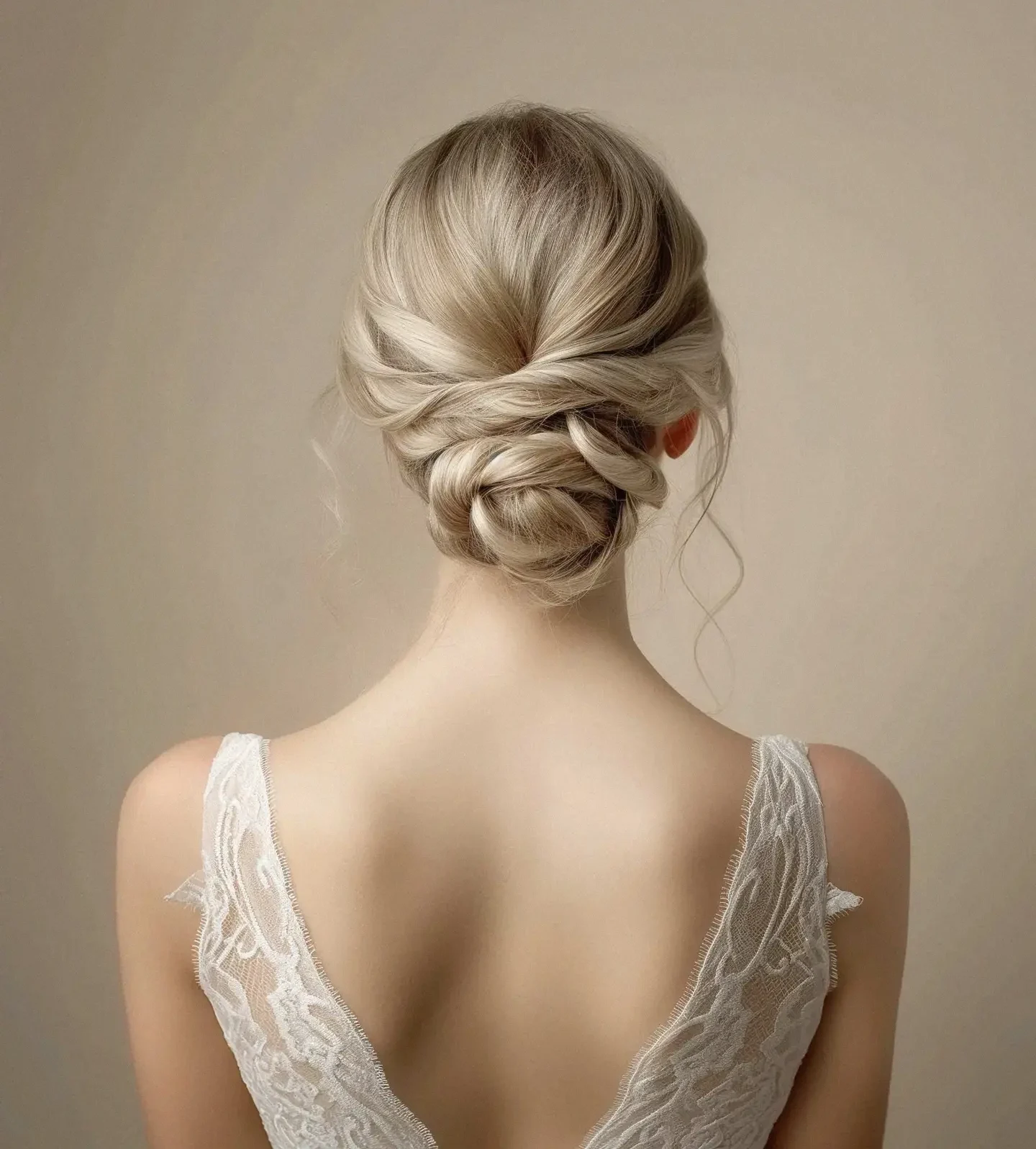 Cannes Image by notthoff La Biosthétique Friseur Braut lockerer Bob von hinten 1